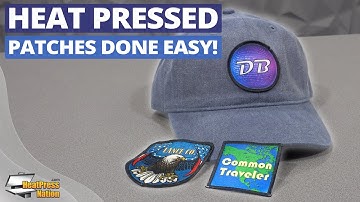 Heat Pressed Patches Done Easy With Sublimation