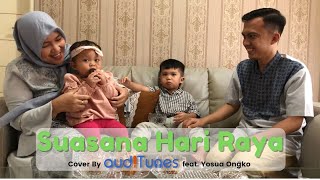 Video thumbnail of "Suasana Hari Raya - Anuar Zain & Ellina (Cover by AudiTunes feat Yosua Ongko on Saxophone)"