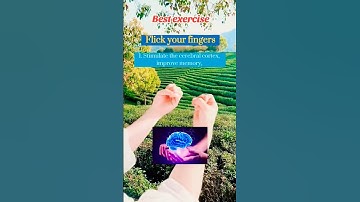 #parasympathetic  Flick your Fingers 1 stimulate the cerebral cortex improve memory 200.times a day