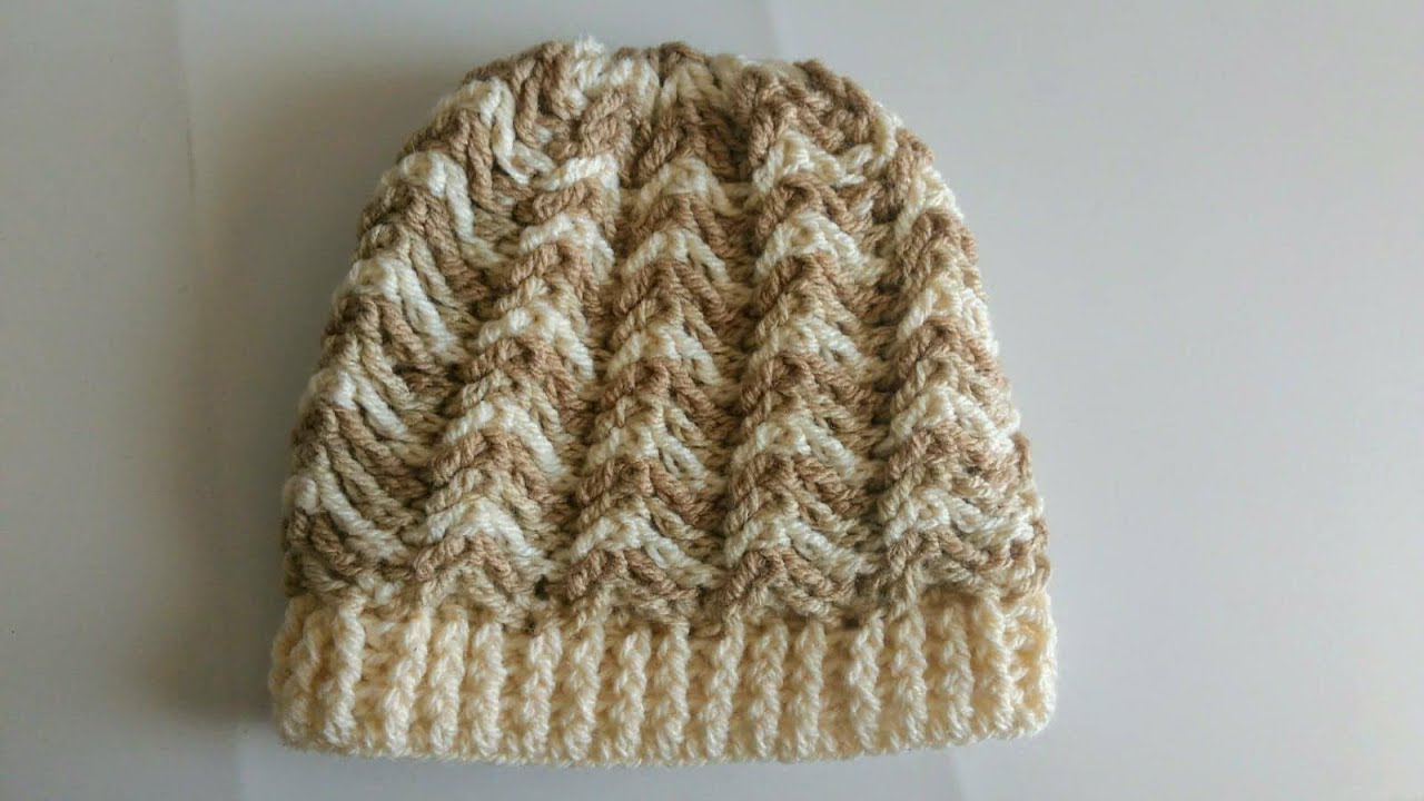 Gorro Para Hombre A Crochet En Todas Las Tallas Youtube
