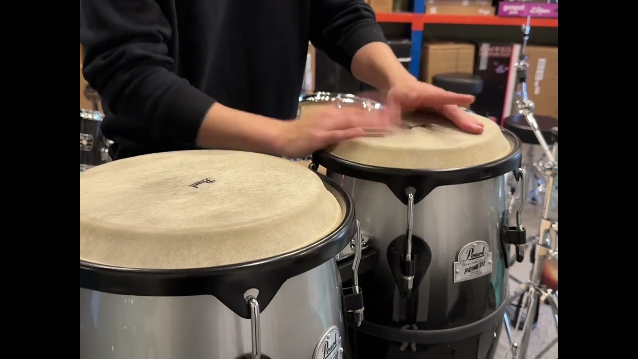 Pearl Primero Fibreglass Conga Pair - YouTube