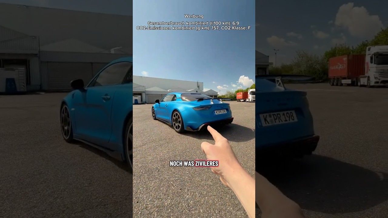 Mein LEICHTESTES Auto🤯 1.084kg Alpine A110 R 70🏎️ #alpine #sportwagen #traumwagen #auto #carbon
