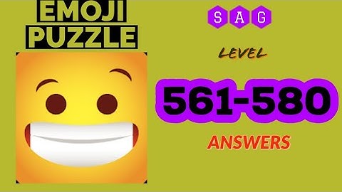 Emoji Puzzle! level 561 562 563 564 565 566 567 568 569 570 571 572 573 574 575 576 577 578 579 580