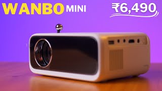 WANBO Mini Projector Unboxing & Review | The Best Projector under 7K