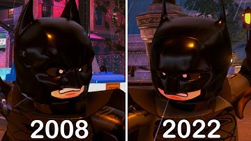 Batman Suit Evolution in LEGO Video Games W / Mods