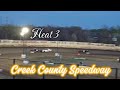 Factory Stock Heat 3 Creek County Speedway