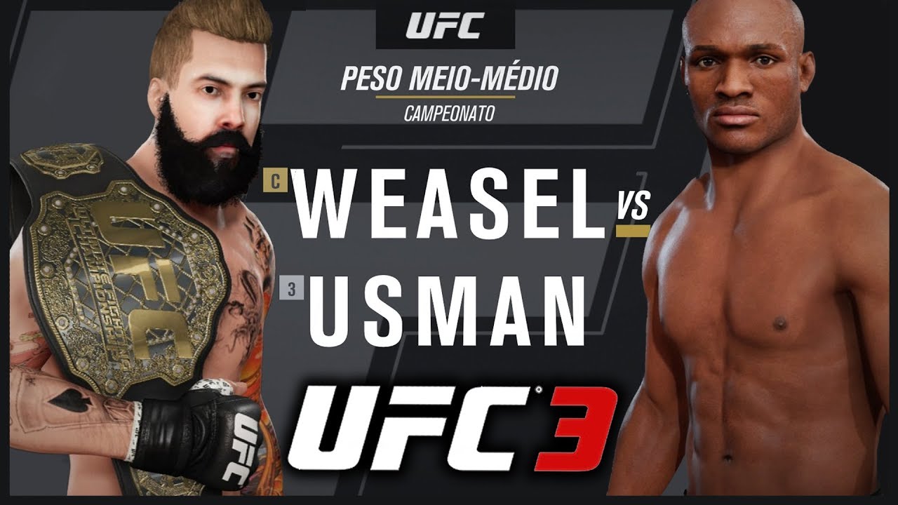 DEFRONTEI KAMARU USMAN o PESADELO NIGERIANO | EA Sports UFC 3 GOAT Carreira #27 Gameplay PS4 PT/BR jogos friv