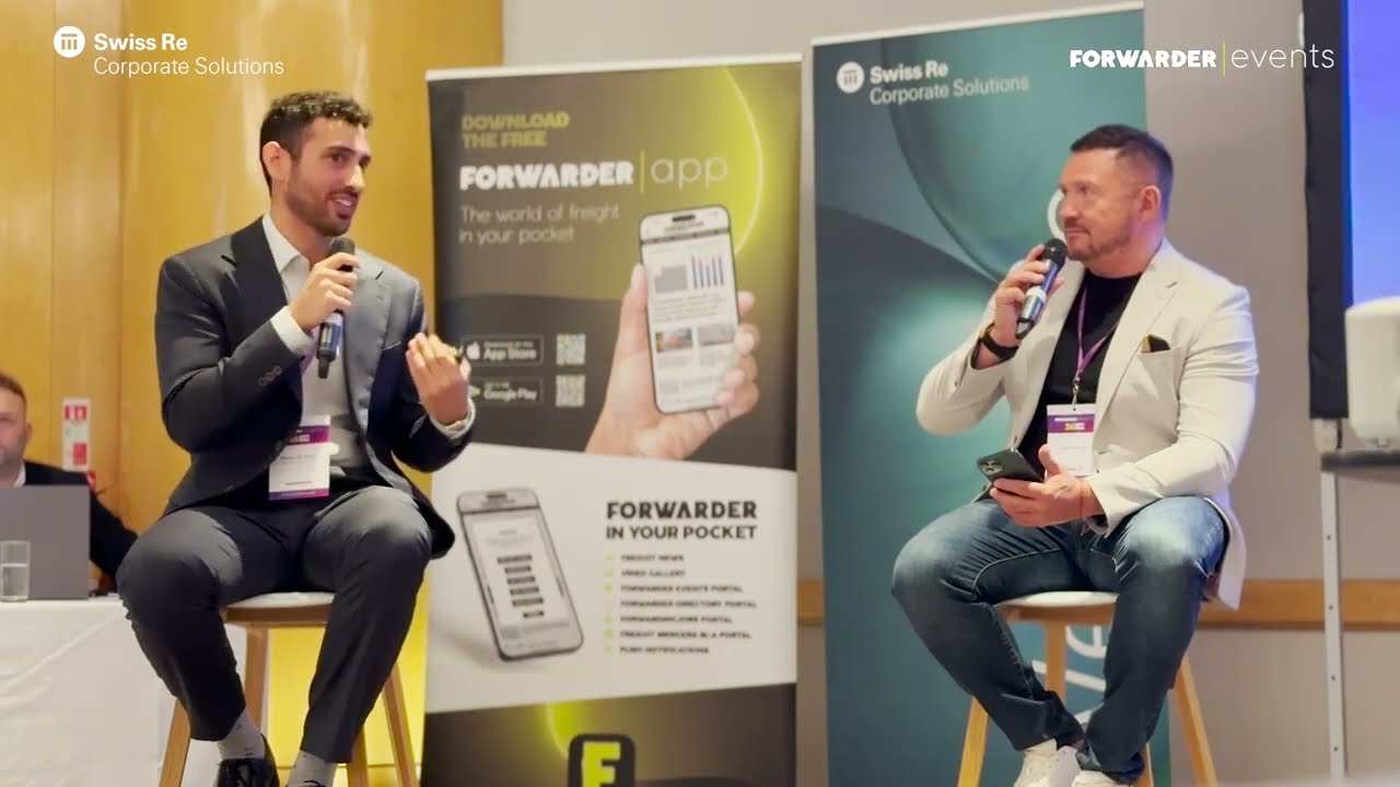 Keynote speaker: Marco De Falco from Swiss Re Corporate Solutions | FORWARDER events | Bham 2024