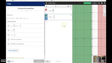 Compound inequalities "AND" [example 1] | Math Hacks Example Video