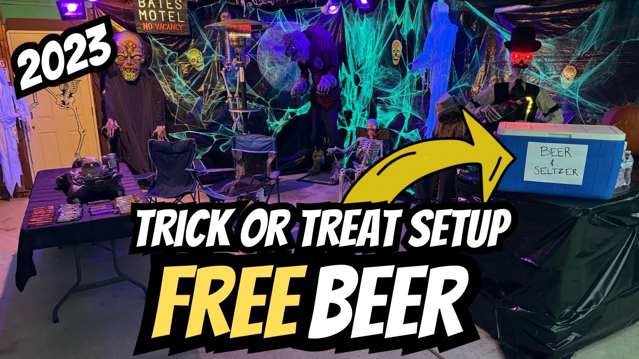 2023 Trick or Treat Setup YouTube