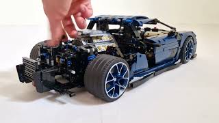 Lego Technic 1:8 Bugatti Chiron/Tourbillon Rear Axle (Height-adjustable suspension)