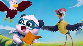 Baby Panda's Bird Kingdom - Take Care of Baby Birds and Protect the Environment! | Bad Eagle