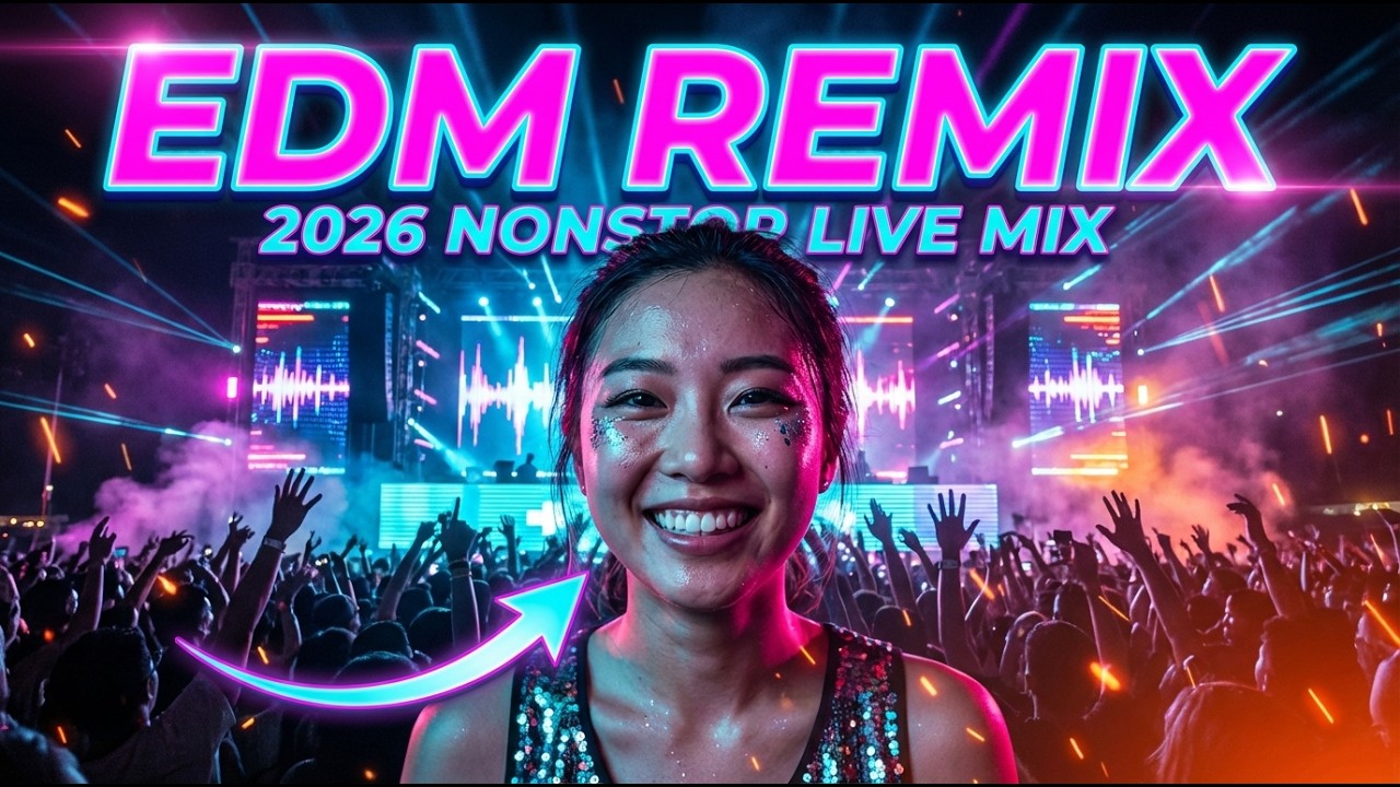 Best EDM Music Mix 2026 | Music Party Mix | EDM Remixes of Popular Songs | Nonstop Party Playlist