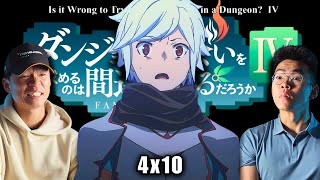 HIDOI COMETH - Danmachi Season 4 Episode 10 Reaction