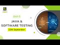 Java & Software Testing | Day 5 | September 2025 | FirstBit Solutions