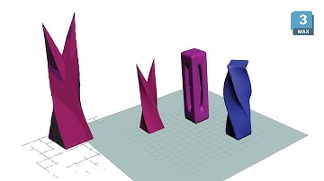 How to create quick city towers in 3dsmax