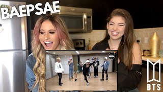 FINALLY got her to watch BAEPSAE! BTS '뱁새 (Silver Spoon)' Reaction | RADIO HOSTS REACT