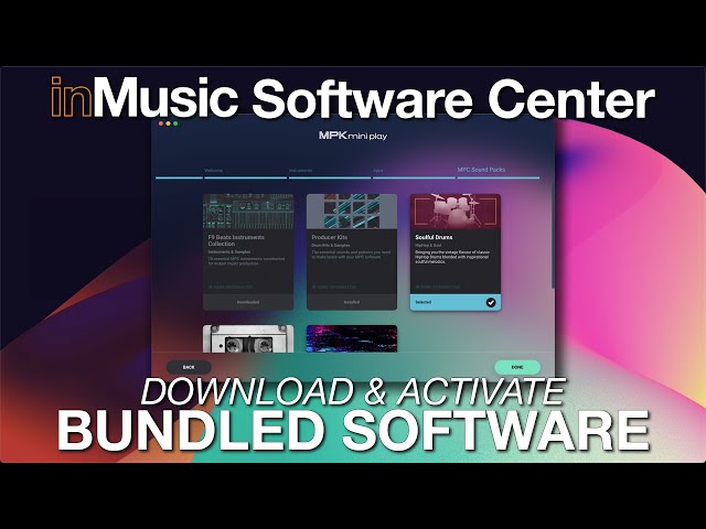 inMusic Software Center | Download & Install Hardware-Bundled Software class=