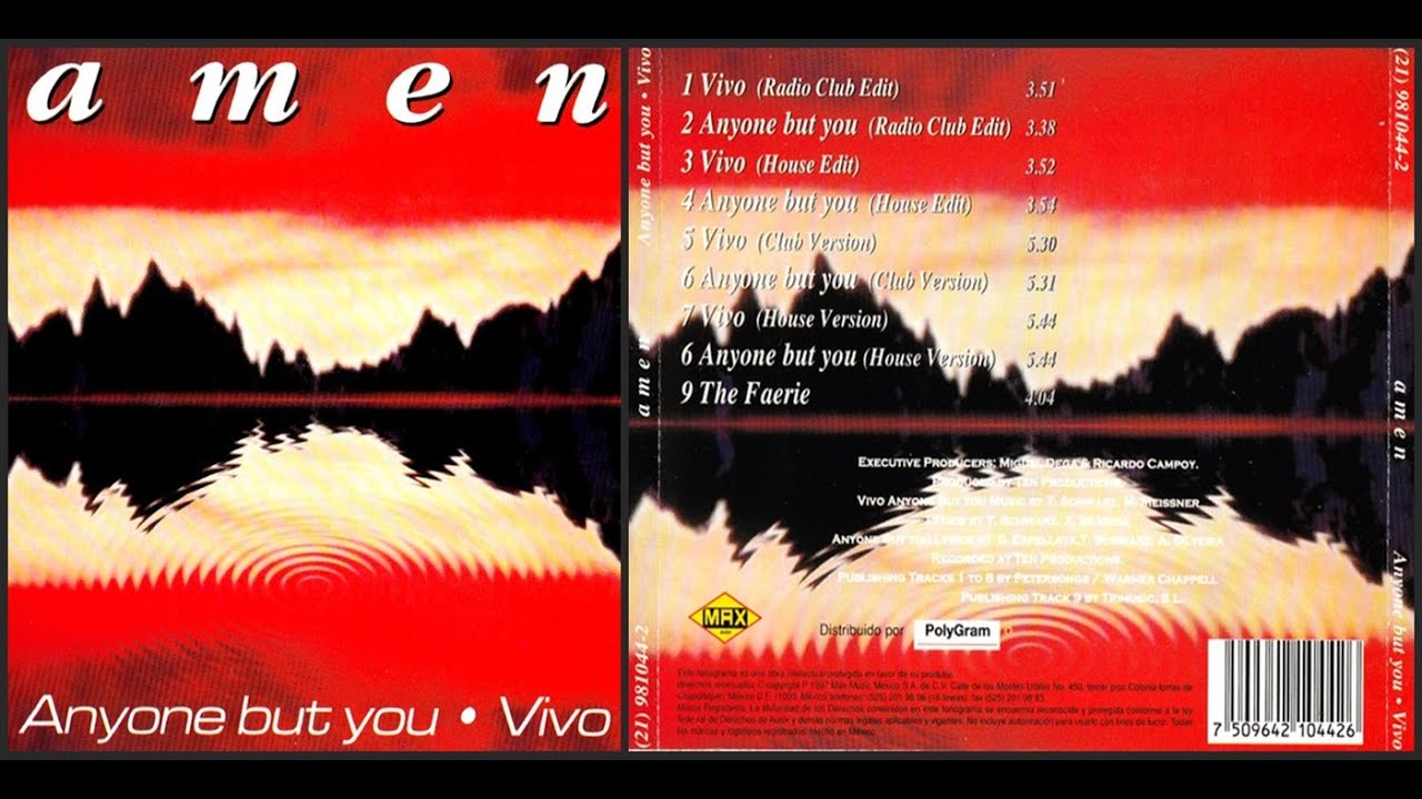 Amen (6) – Vivo (Club Version) (Track taken from the singles Anyone But ...