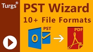Turgs PST Wizard - Convert PST to PDF & PST to Thunderbird