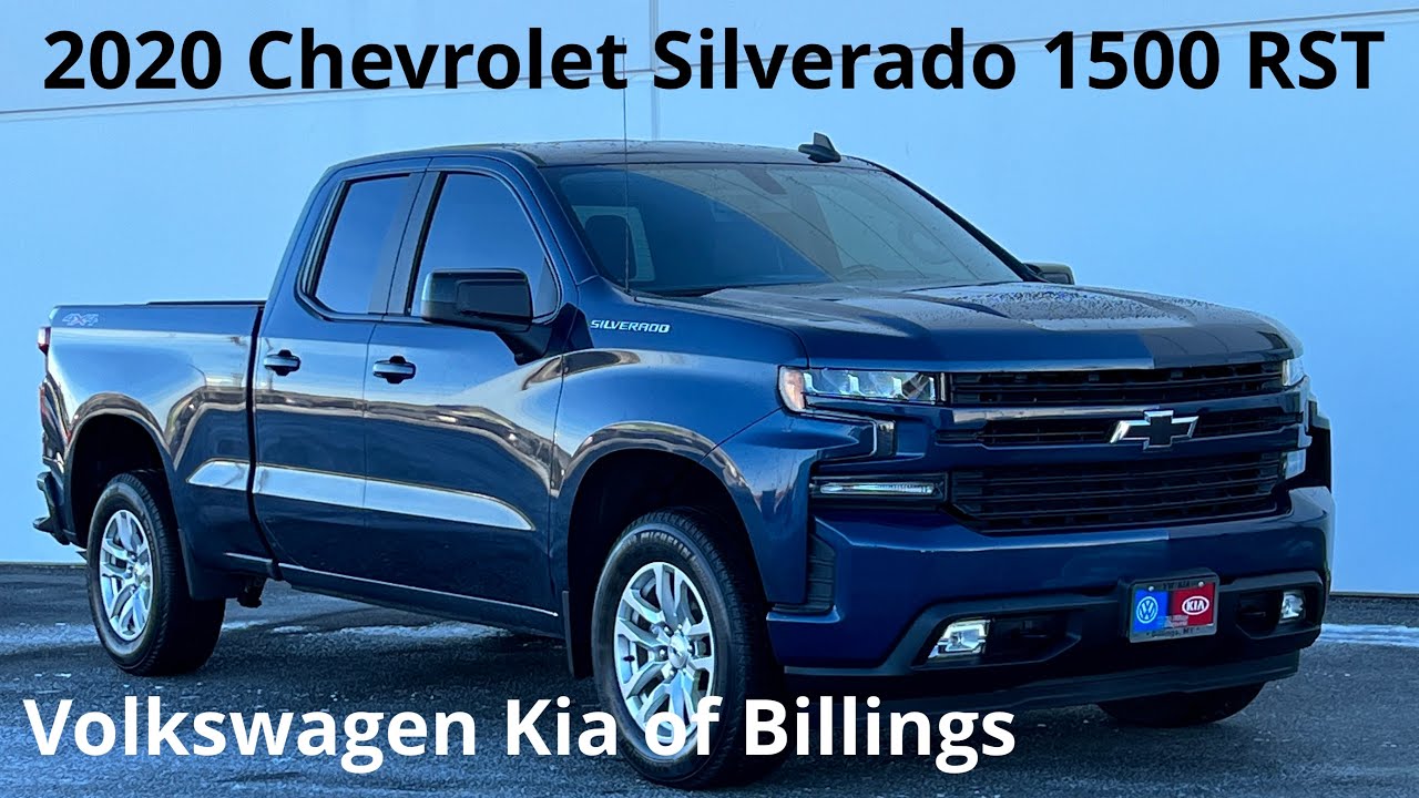 2020 Chevrolet Silverado 1500 RST Billings MT, Bozeman MT, Cody WY, Sheridan WY, Butte MT 
