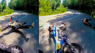 Motorcycle Crashes, Road Rage & Crazy Moments