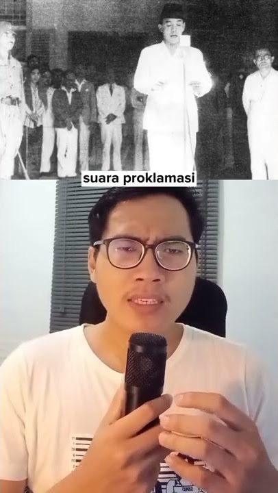 SUARA PROKLAMASI INDONESIA BOHONG !? 😱🧐 #Shorts