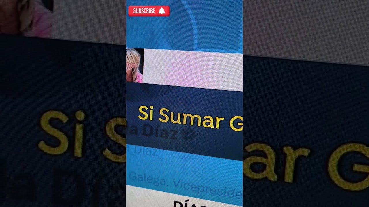 Lo único que sumó Sumar en Galicia es una denuncia #shorts #política
