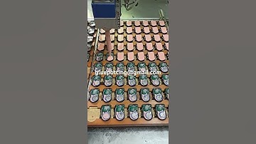 Tire pressure sensor glue dispensing machine