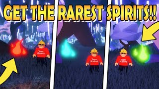 how to get RAREST SPIRITS (Green, Blue, Red) | Islands/Skyblock ROBLOX