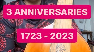 Anniversaries 1723 - 2023