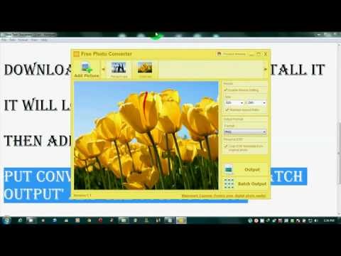 How To Convert A Picture/Image