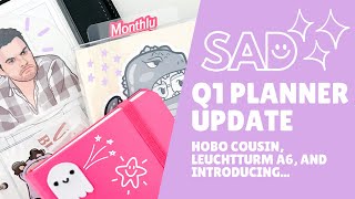 Q1 Update: Hobonichi Cousin and Leuchtturm A6 Flip… introducing Personal Rings 🤷‍♀️
