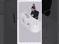 Create Louvers Around Curved Surface | How To Make Wooden Slats Around Curved Surface #slatwallpanel