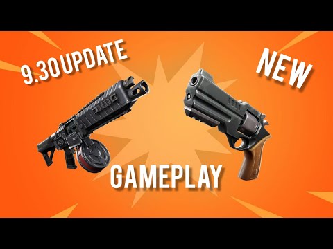 (NEW) Fortnite Stats and Footage of Leaked Drum Shotgun and Revolver From 9.30 Update Battle Royale