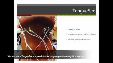 Non-Intrusive Tongue Machine Interface
