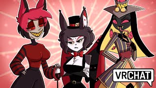 Hazbin Hotel Characters GENDER SWAP in VRChat?!