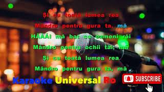 Simi Deac ❤️ Pentru mandra mea frumoasa Karaoke Universal Ro