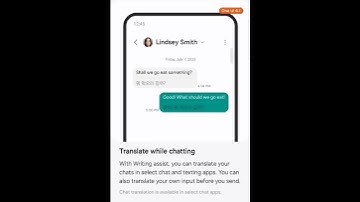Samsung AI, Live chat translation features video #s24ultra #live chat translation #one ui 6.1