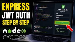 How to authenticate with Node.js Express using JWT middleware - Step By Step