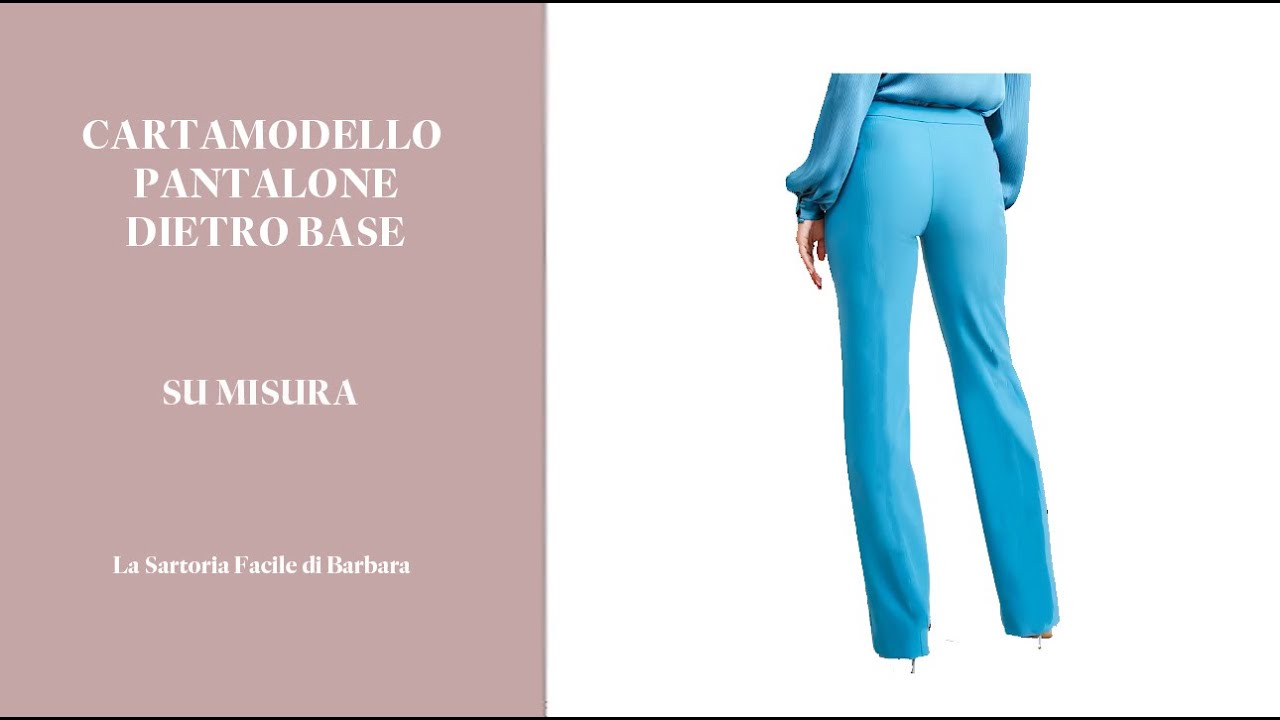 08 CARTAMODELLO PANTALONE DIETRO