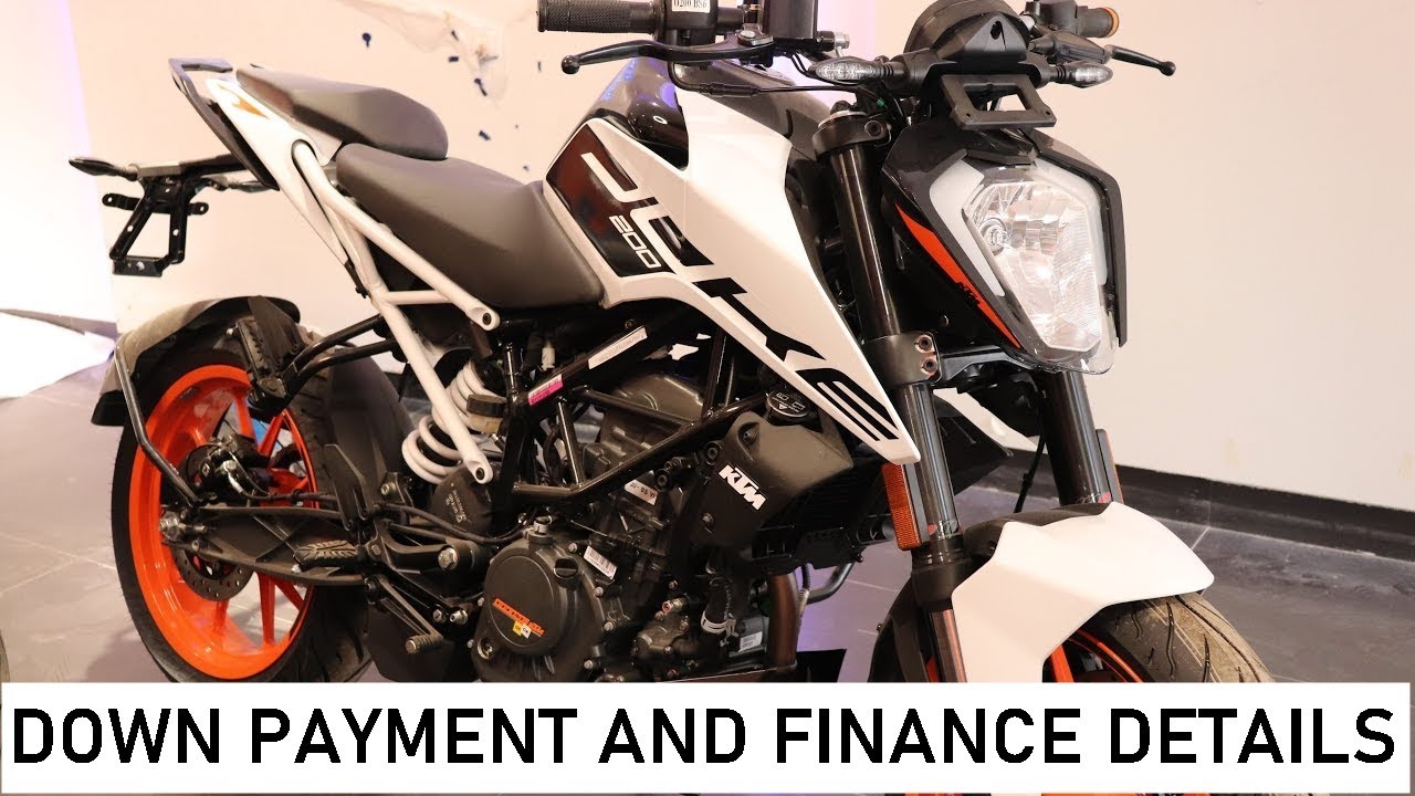 2020 KTM Duke 200 BS6 Finance Details 