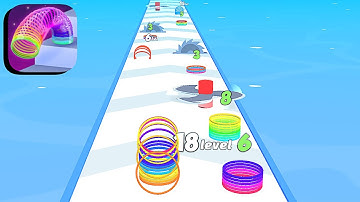 Level Up Slinky ​- All Levels Gameplay Android,ios (Part 5)