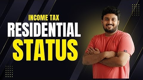 Residential Status of Individual | Income Tax | BCom BBA 5th Sem | Exam-Oriented Explanation