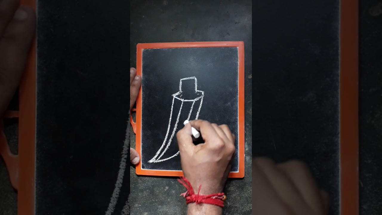 How to draw Ladyfinger Easy step by step 