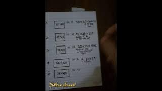 How to calculate the area/box of floor & wall tiles