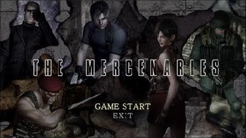 resident evil 4 (2005) mercenaries unlocking handcannon