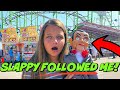 Slappy Follows Us To The Fair Amusement PARK! Slappy Is Back! ESCAPE SLAPPY The Dummy!