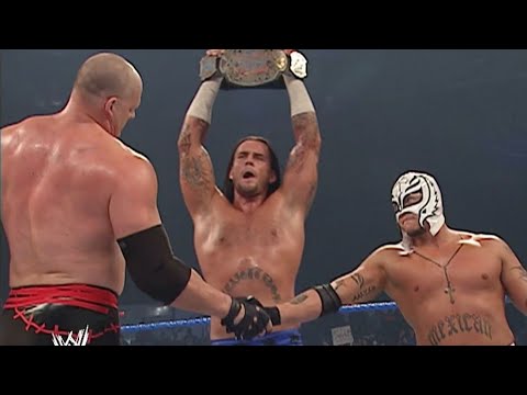 CM Punk, Kane & Rey Mysterio vs Mark Henry, MVP & Big Daddy V: SmackDown December 21, 2007 HD (2/2)