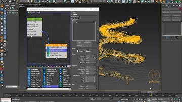 #tyFlow #Sand on #Path Flow in #3D Max